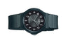 CASIOQuartz Waterproof Black Dial Mens Black Analog