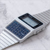 CASIOQuartz Waterproof Analog Mens Silver Digital