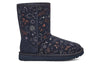 UGG(WMNS) Classic Zodiac Snow Boots Navy Blue