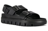 Birkenstock(WMNS) Milano Chunky Leather 'Black'