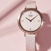 CASIOCasio Sheen Minimalistic Business Analog Watch 'Gold Pink'