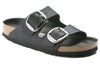 Birkenstock(WMNS) Arizona Double-Buckle Sandals 'Black'
