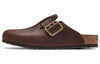 BirkenstockBoston Bold Leather Narrow Fit 'Roast'