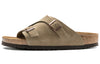 BirkenstockZrich Series Cowhide Suede Fashion Beige Version Sandals