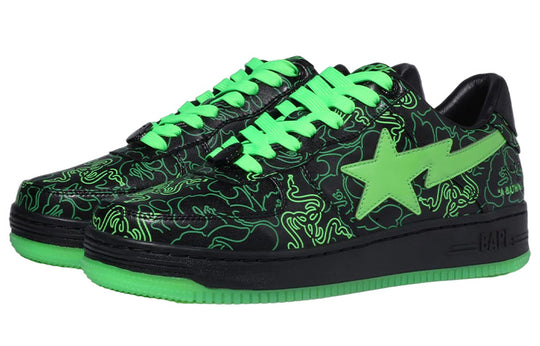 A BATHING APE X Razer Bape Sta 'Black Neon Green' 1I23-191-902-BG