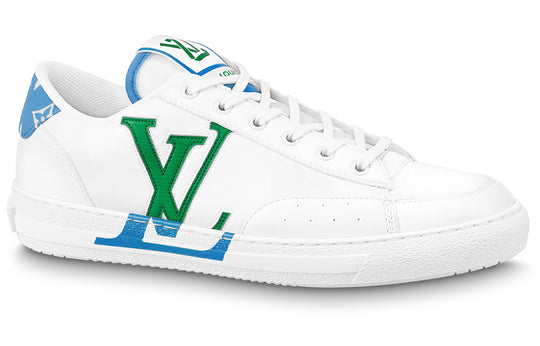 LOUIS VUITTON Charlie Sneakers 'White Blue Green' 1AA4BR