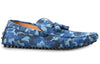 LOUIS VUITTON Palm Spring Moccasin Shoes 'Blue Camo with Logo Monogram' 1A3TPO