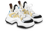 (WMNS) LOUIS VUITTON Archlight 2.0 Platform Sneakers 'White Yellow Grey' 1ABIIC