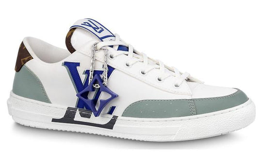 LOUIS VUITTON Charlie Sneakers 'White Green Blue' 1ABYVX