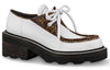 (WMNS) LOUIS VUITTON Beaubourg Platform Derby Shoes 'White' 1A5SNU