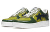 A BATHING APE Bape Sta Patent Leather 'Green' 1H20-191-046-GREEN