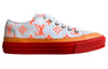 (WMNS) LOUIS VUITTON Stellar Sneakers 'White Orange Monogram' 1A65UD