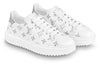 (WMNS) LOUIS VUITTON Time Out Sneakers 'White with Silver Monogram' 1A8TAI