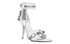 (WMNS) Balenciaga Cagole 110mm Sandals 'White Arena Lambskin' 743057WAD4E9081