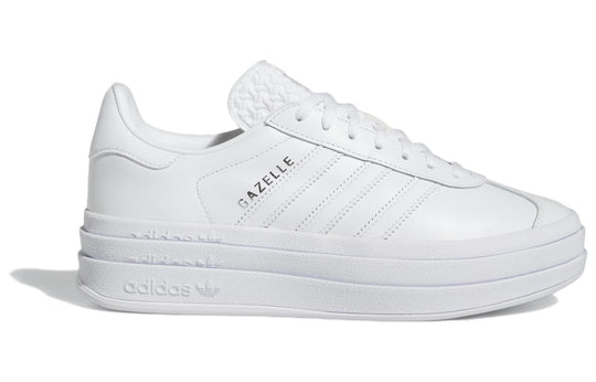 (WMNS) adidas Gazelle Bold 'Triple White' IE5130