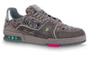 LOUIS VUITTON LV Trainers 'Grey with Colorful Mesh' 1A998B
