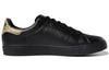 adidas originals Stan Smith Vulc Cozy Wear-Resistant Fashion Low Top Casual Skate Shoes Unisex Black GY4934