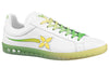 LOUIS VUITTON Luxembourg Samothrace Trainers 'White yellow Green' 1A9G2L