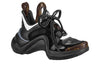 (WMNS) LOUIS VUITTON LV Archlight Sneakers 'Black with Brown Monogram' 1A9RQV