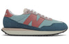 (WMNS) New Balance 237 'Lagoon Washed Henna' WS237WA1