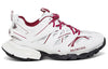 Balenciaga Track Sneaker 'White Burgundy' 542023W3AD19066