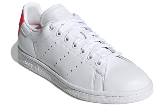 (WMNS) adidas originals STAN SMITH 'White Red' EE5853