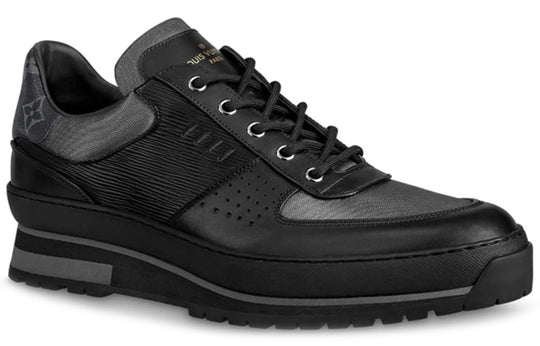 LOUIS VUITTON Harlem Monogram Sneakers 'Black EPI Leather' 1A5XLC
