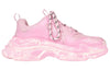 (WMNS) Balenciaga Triple S Faded Sneaker 'Pink' 524039W3CN35000