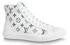 LOUIS VUITTON Tattoo Ankle Sneakers 'White with Colorful Monogram' 1A8KH6