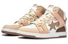 A BATHING APE Bape Sta 93 Hi 'Beige Pink' 1I20-291-011-BROWN
