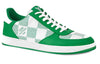 LOUIS VUITTON LV Rivoli Sneakers 'Green with Plaid' 1A9ZFK