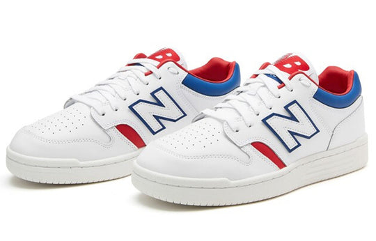 New Balance 480 Low White/Red/Blue BB480LAA