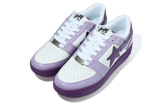 A BATHING APE Bape Sta Low 'Purple White' 1G80-191-016-WP