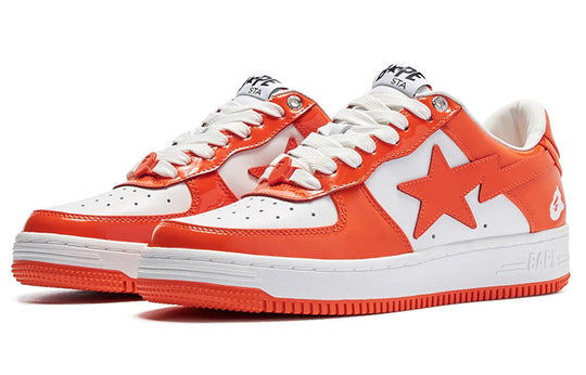 (WMNS) A BATHING APE Bape Sta 'Orange White' 1I70-291-001-ORANGE
