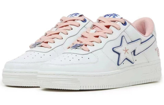 (WMNS) A BATHING APE x Bapy Bape Sta 'Pink White' BPYSNSN0061C