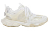 Balenciaga Track Clear Sole Low Mesh Nylon Sneakers White 647742W3BM19000