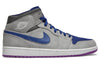 Air Jordan 1 Mid 'Matte Silver Purple' 554724-008