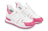 (WMNS) LOUIS VUITTON Run Away Sneakers 'White Side Logo with Pink Monogram' 1AB1SD
