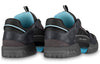 LOUIS VUITTON A View Sneakers 'Black Monogram with Blue' 1A9J6T