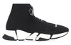 Balenciaga Speed 2.0 Lace-Up Sneaker 'Black White' 617258W2DB21015