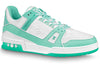 LOUIS VUITTON Trainer Sneakers 'Teal White' 1A8KBQ