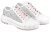 (WMNS) LOUIS VUITTON LV Squad Sneakers 'White Grey Pink' 1AA15L
