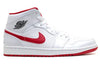 Air Jordan 1 Mid 'White Gym Red' 554724-101