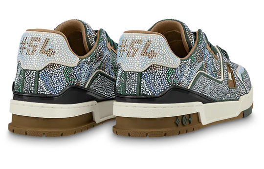 LOUIS VUITTON Trainers 'Grey Crystals' 1AARH6