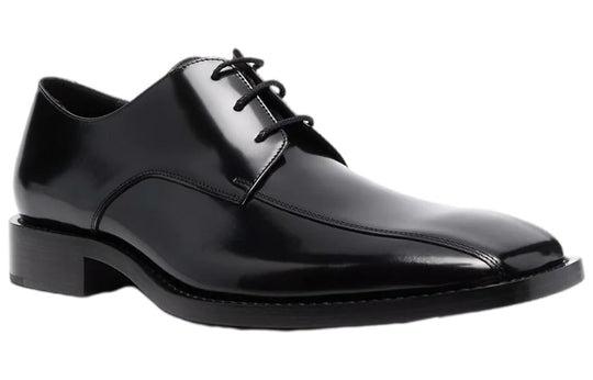 Balenciaga Rim Hi-Shine Derby Shoes 'Black' 636622WA7B01000