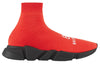 Balenciaga Recycled Speed Sneaker 'Red Black' 617238W2A516010