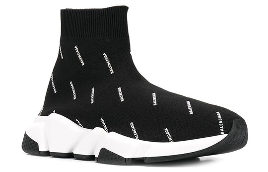 (WMNS) Balenciaga Speed Trainer 'Black White' 525721W06501006