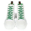 (WMNS) LOUIS VUITTON Square Suede Ankle Boots 'White Green' 1A940T