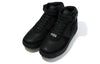 A Bathing Ape Bape Sta Mid Velcro 'Black' 1H30-191-006-BLCK