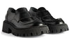 Balenciaga Tractor Loafer Shoes 'Black Smooth Calfskin' 760433WA8E91000